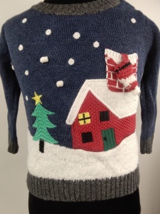 Sweter świąteczny Marks&spencer na wiek 9 /12 miesięcy 