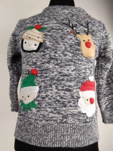 Sweter świąteczny M & Co na wiek 2-3 lata 