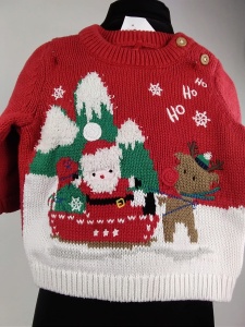 Sweter świąteczny Tu Kids na wiek 1 miesięc
