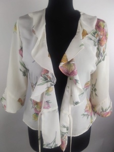 Bluzka w kwiaty Topshop rozmiar 34