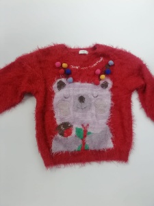 Sweter świąteczny Next na 5 lat