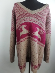 Sweter norweski Simple Be rozmiar 48-50 