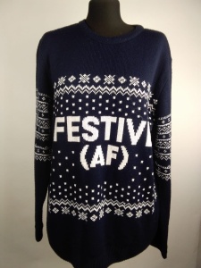 Sweter świąteczny norweski Man rozmiar 40-42 