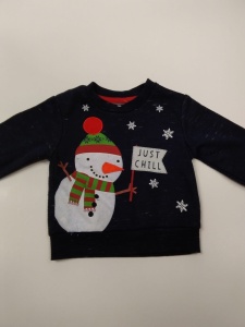 Bluza świąteczna Primark na wiek 9-12 m-cy 