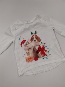Koszulka świąteczna H&M na wiek 18-24 miesięcy 