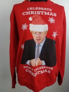 Bluza świąteczna Boris Johnson rozmiar 44