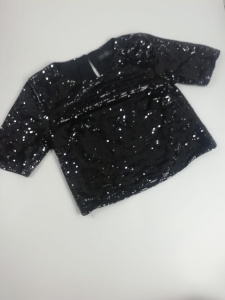 Bluzka w cekiny Topshop rozmiar 34