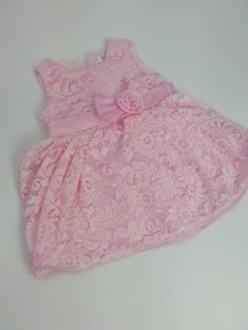 Sukienka Pink Girl na wiek 6 miesięcy 