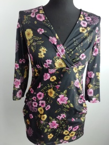 Bluzka w kwiaty Maternity rozmiar 34