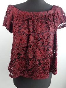 Bluzka koronka River Island rozmiar 40 