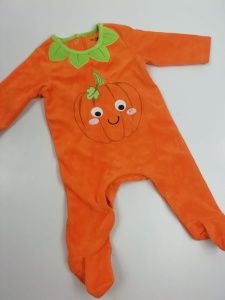 Strój na Halloween Dynia na wiek 0 - 3 miesięcy 