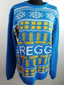 Sweter świąteczny norweski rozmiar 46