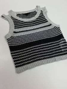 Bluzka srebrna Topshop rozmiar 36