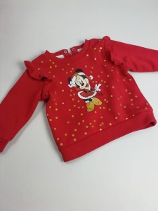 Bluza świąteczna Disney na wiek 3 - 6 miesięcy 