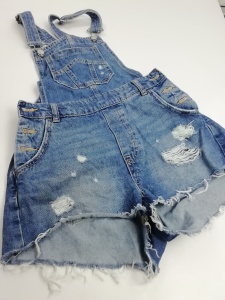 Spidenki jeans ogrodniczki H&M rozmiar 34