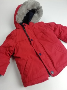 Kurtka parka F&F na wiek 6 - 9 miesięcy 