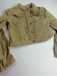 Kurtka jeans na wiek 7 - 8 lat 