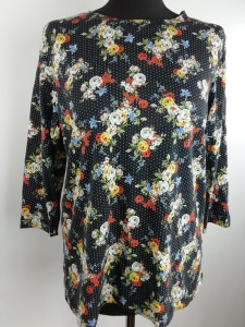 Bluzka w kwiaty Cotton Club rozmiar 40