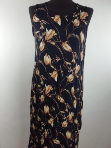 Sukienka letnia w kwiaty rozmiar 40 rayon 