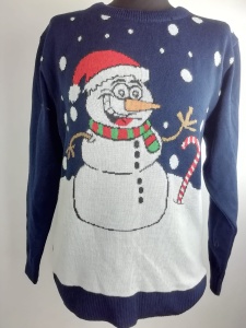Sweter świąteczny Bałwan rozmiar 36