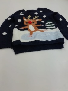Sweter świąteczny H&M na wiek 3 - 4 lata 