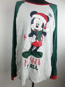 Koszulka świąteczna Disney Mickey rozmiar 48