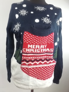Sweter świąteczny Livergy rozmiar 38 