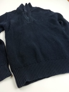 Sweter bawełniany na wiek 8 - 9 lat 