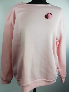 Bluza z kwiatem Shein rozmiar 38-40 