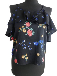 Bluzka letnia w kwiaty New Look rozmiar 34