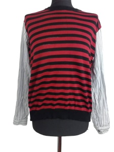 Sweter w paski Label rozmiar 36