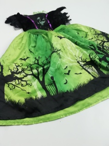 Strój na Halloween Czarownica na wiek 3 4 lata 