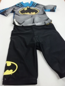 Strój kąpielowy Batman na wiek 6 - 7 lat 