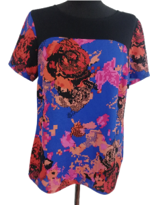 Bluzka w kwiaty Marks&Spencer rozmiar 40