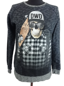 Bluza czaszka Halloween rozmiar 36