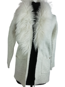Sweter z futerkiem F&F Kids na wiek 11 12 lat 