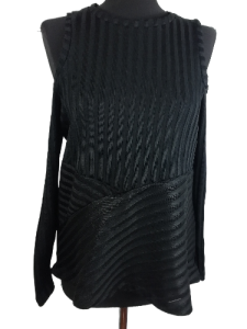 Bluzka czarna River Island rozmiar 36