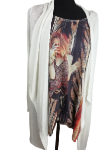 Super bluza z kobietą rozmiar 42