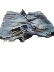 Spodenki krótkie jeans damskie rozmiar 36 dziury 