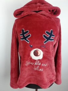 Bluza świąteczna F&F rozmiar 36 z kapturem 
