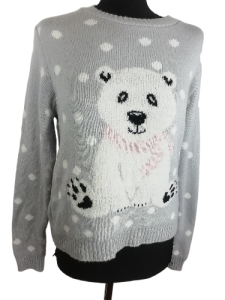 Sweter świąteczny Mis Polarny od New Look rozmiar 40