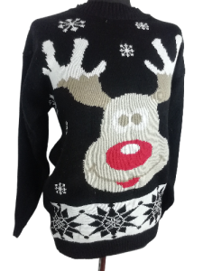 Sweter świąteczny Renifer od Sapphire rozmiar 38