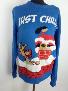 Sweter świąteczny męski rozmiar 40-42 