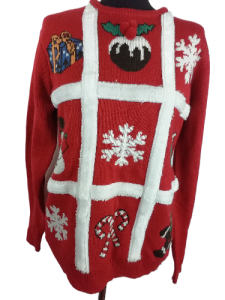 Sweter świąteczny Cedarwood rozmiar 38