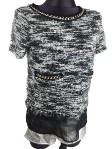 Sweter moherowy damski Lulu Love rozmiar 36
