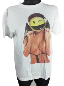 Koszulka bawełniana z nadrukiem rozmiar 38