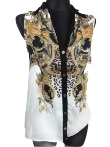 Bluzka we włoskie wzory Next rozmiar 34 36 