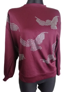Bluza z ptakami w cekiny Atmosphere rozmiar 42