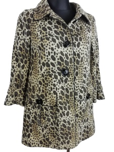 Płaszcz damski pantera H&M Divided rozmiar 34 36 