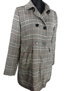 Płaszcz damski w kratkę H&M M rozmiar 40 